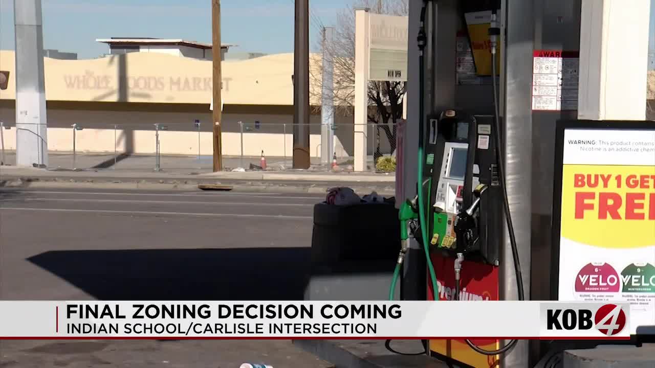 Maverik convenience store and fuel station proposed site in Albuquerque, New Mexico