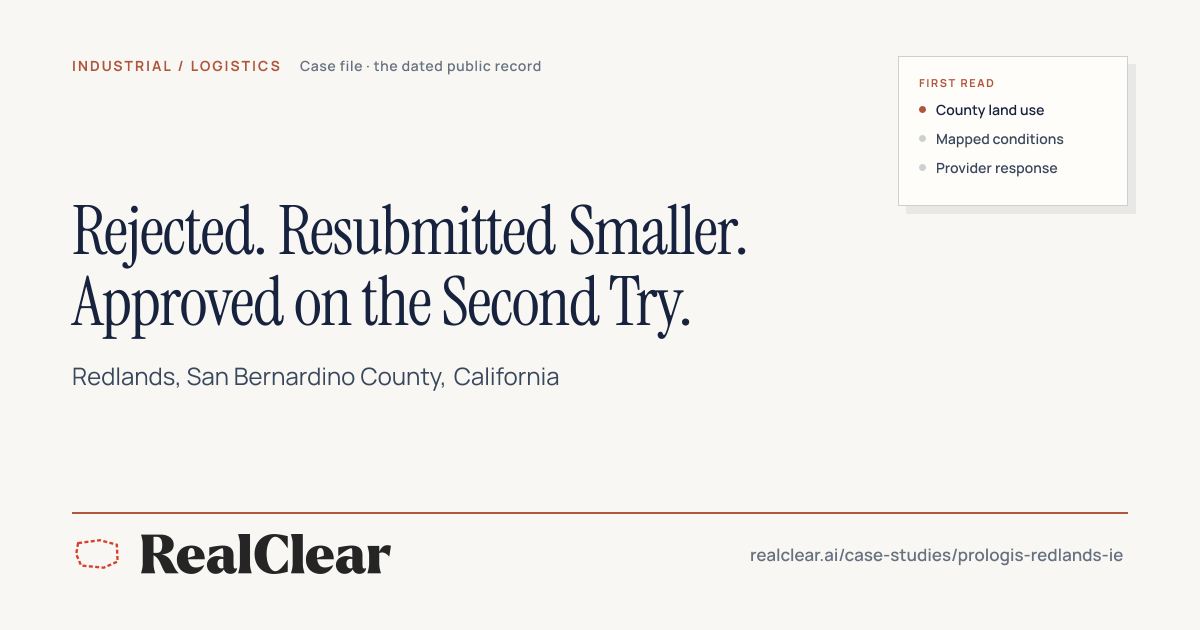 Rejected. Resubmitted Smaller. Approved on the Second Try. | RealClear ...