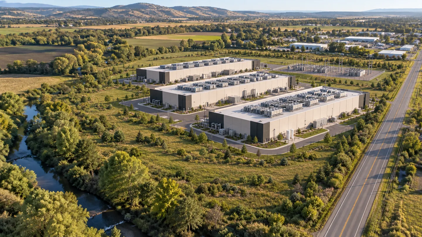 Possible data center development concept