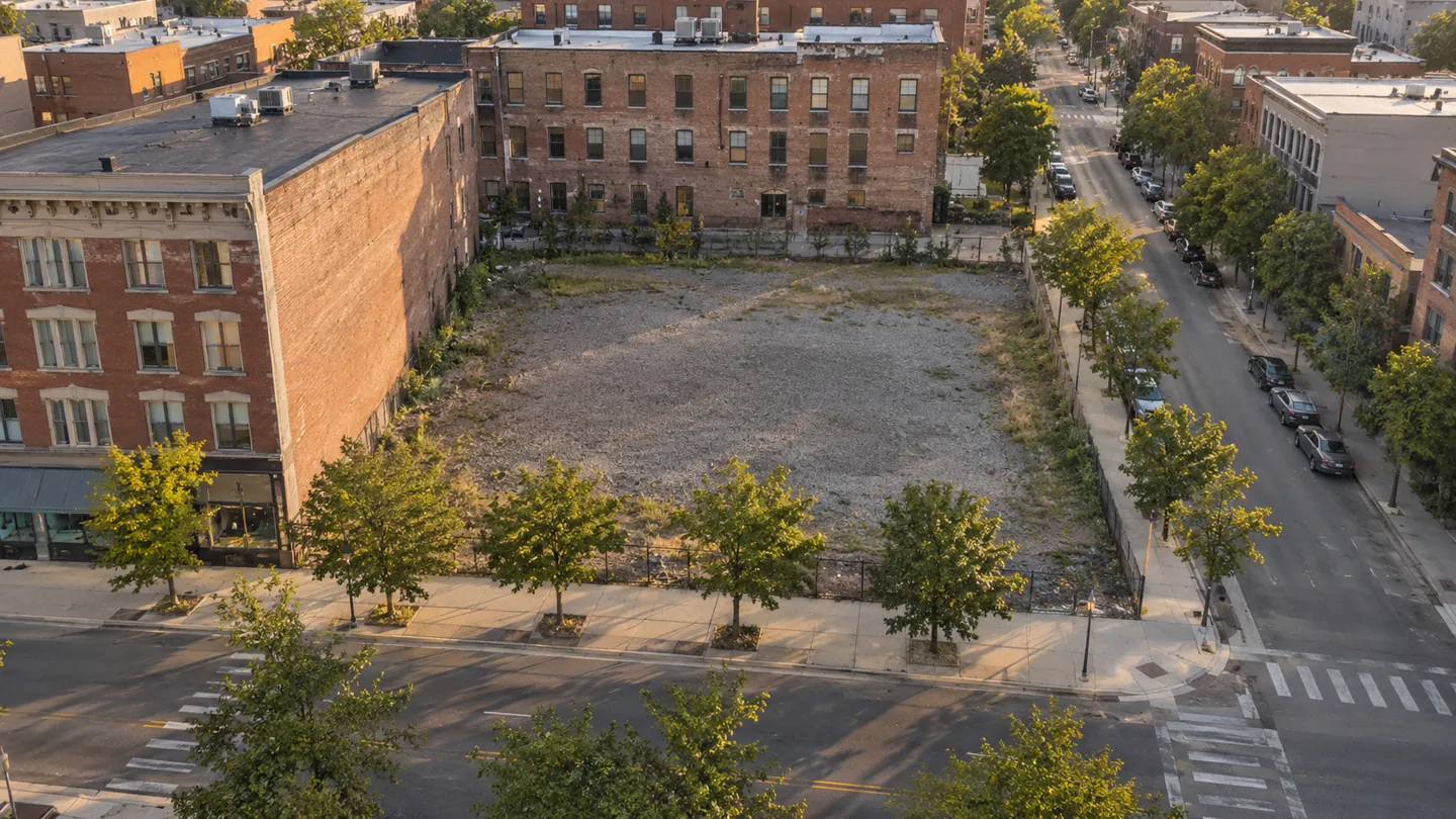 Conceptual starting condition for a mixed-use scenario