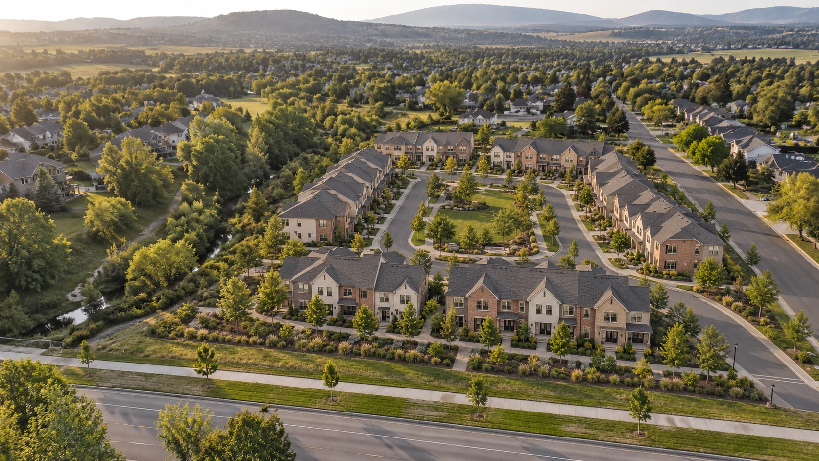 Possible townhomes development concept